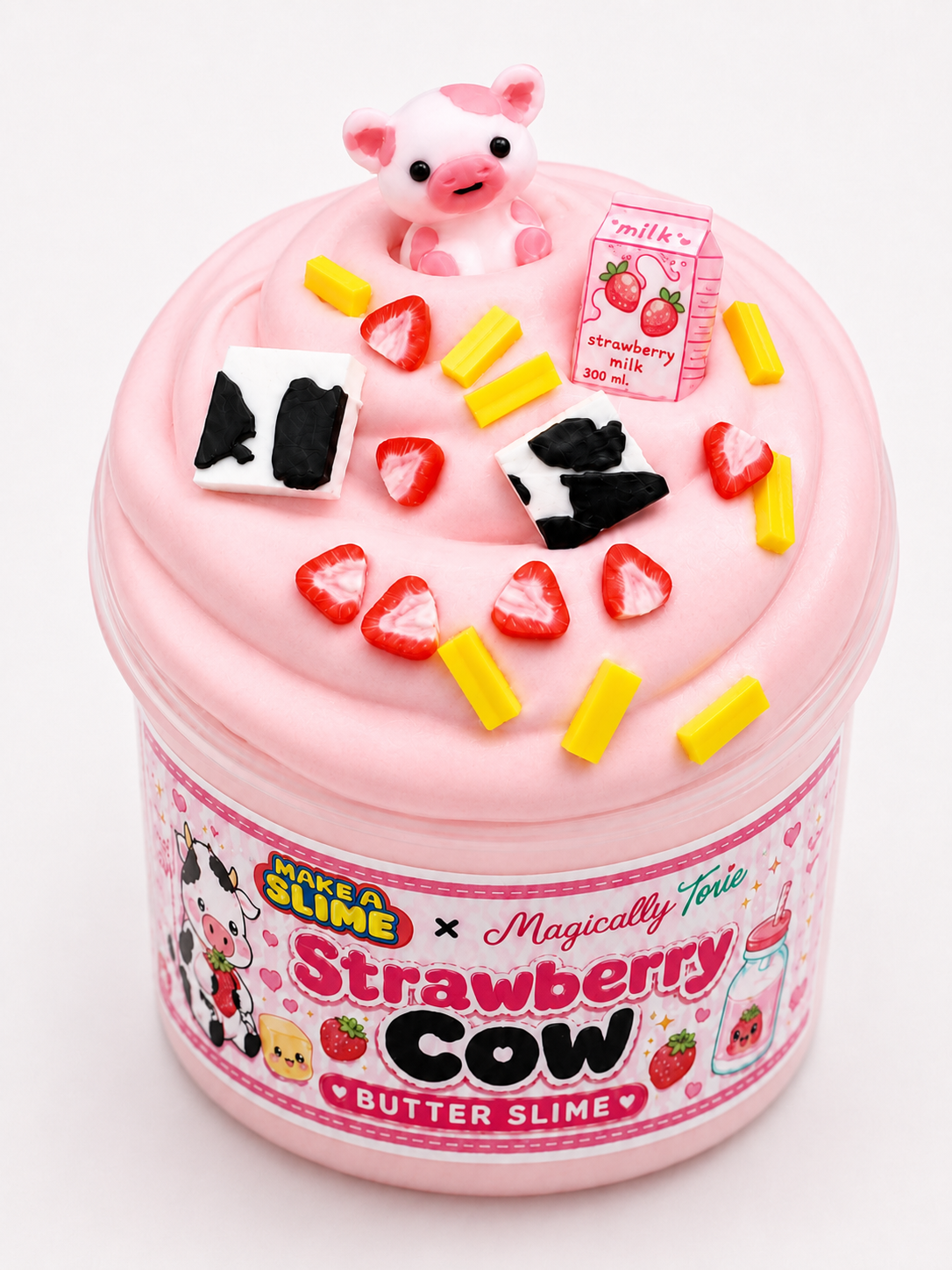 Magically Torie - Strawberry Cow Slime